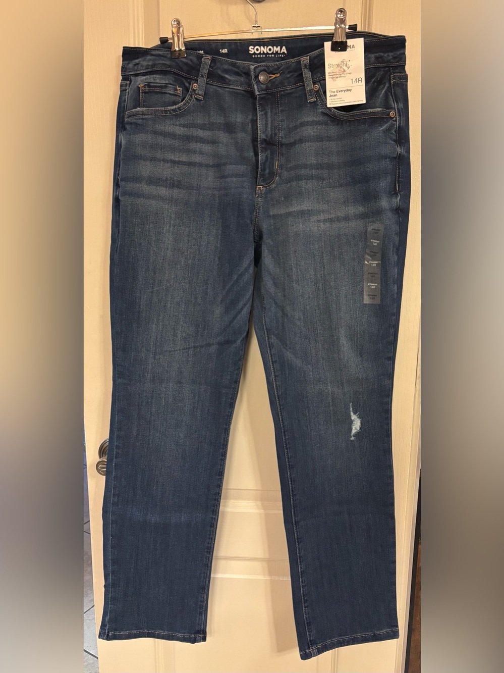 Sonoma Straight Leg Dark Indigo Jeans